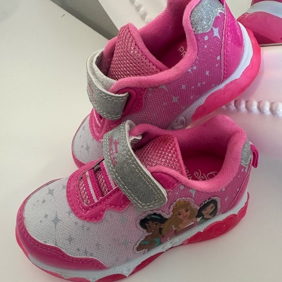 Disney Other - Disney Princess Lights on girl PinkSneakers
